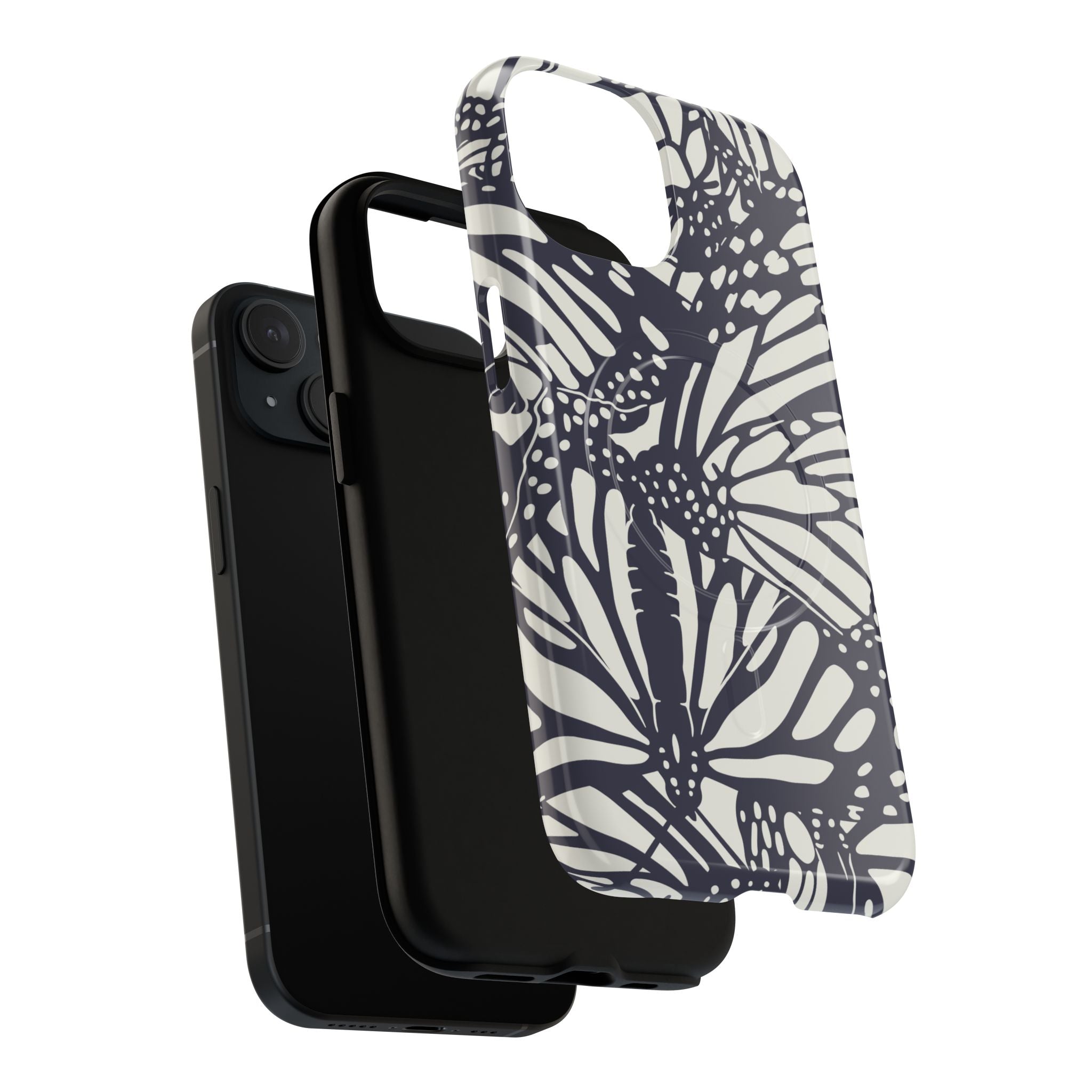 Butterfly Silhouette Phone Case | MagSafe Tough Protective Cover