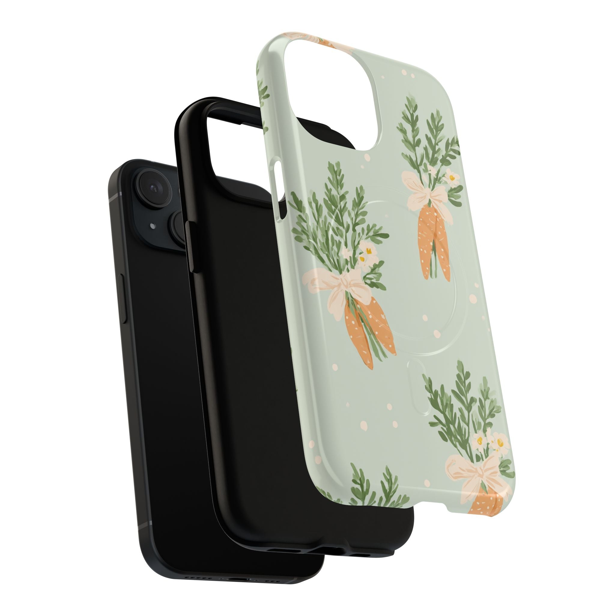 Phone Case — Botanical Wreath Tough Magnetic Case