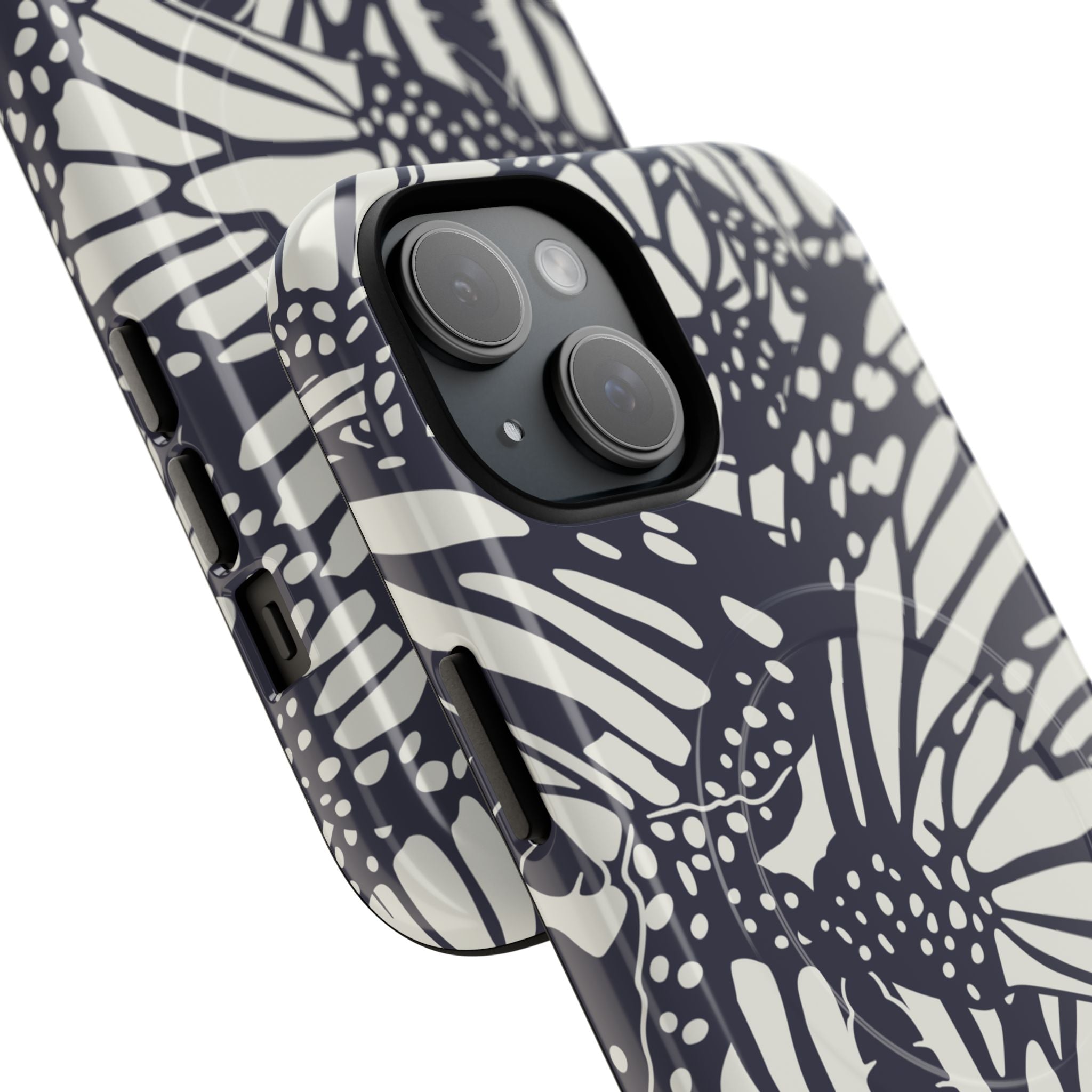 Butterfly Silhouette Phone Case | MagSafe Tough Protective Cover