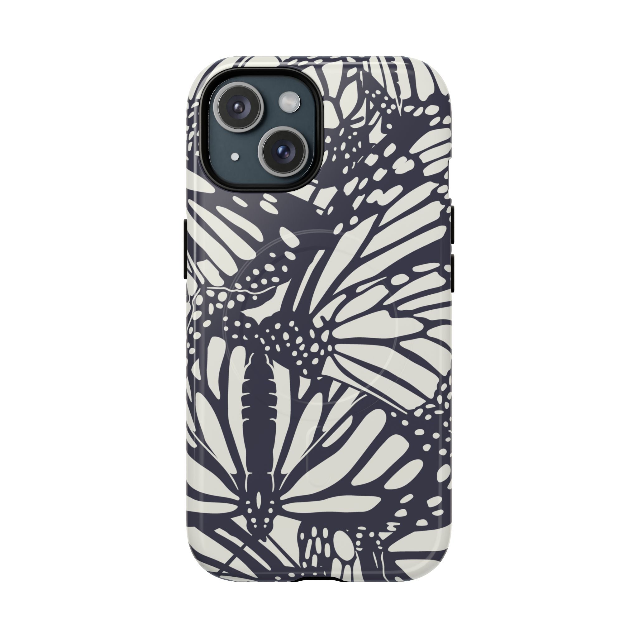 Butterfly Silhouette Phone Case | MagSafe Tough Protective Cover