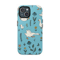 Blue Duck Wildflower Phone Case | Cute Floral Protection