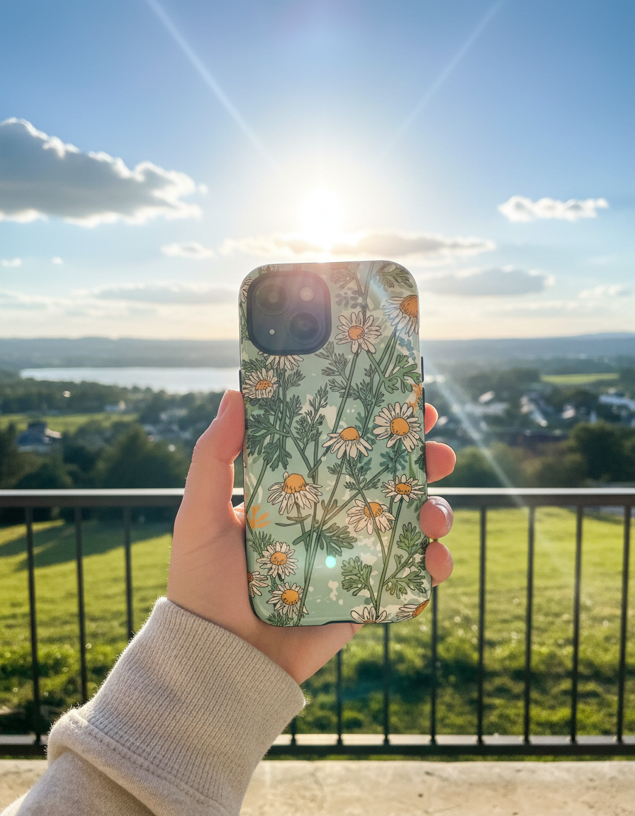 Daisy Meadow Tough Magnetic Phone Case