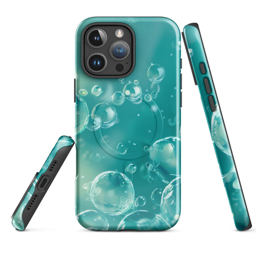 Blue Bubble Phone Case | Unique & Simple Design | Wild Root Cases