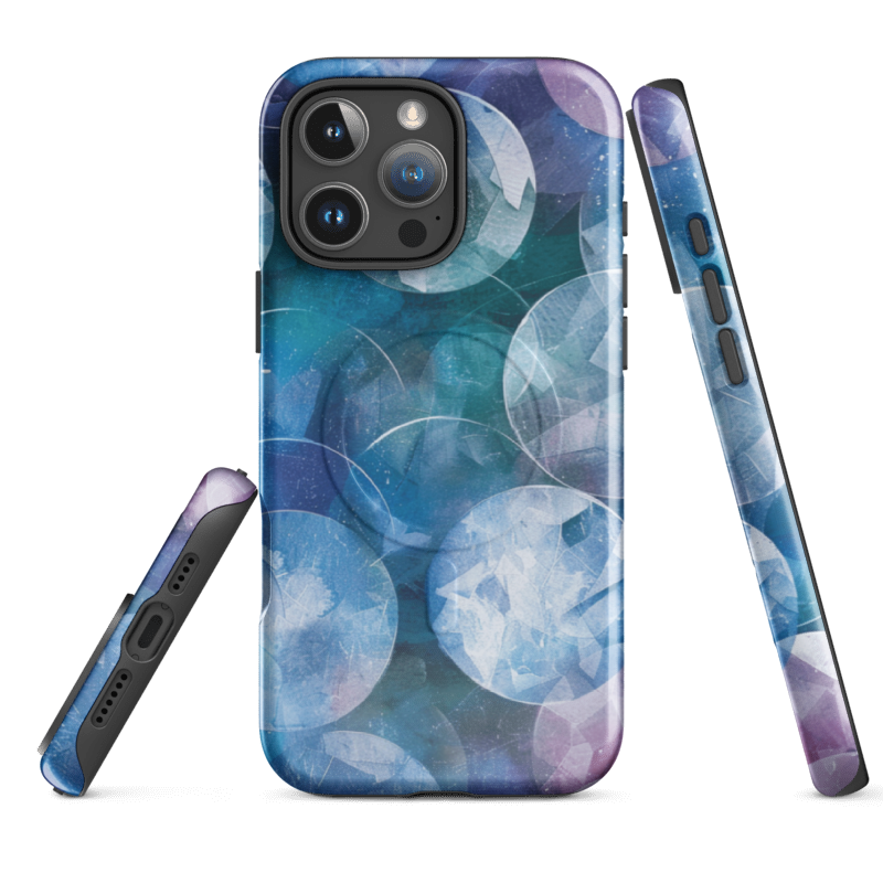 Wild Root Cases: Celestial Moon Glow - Beautiful Moon Pattern Cell Phone Case