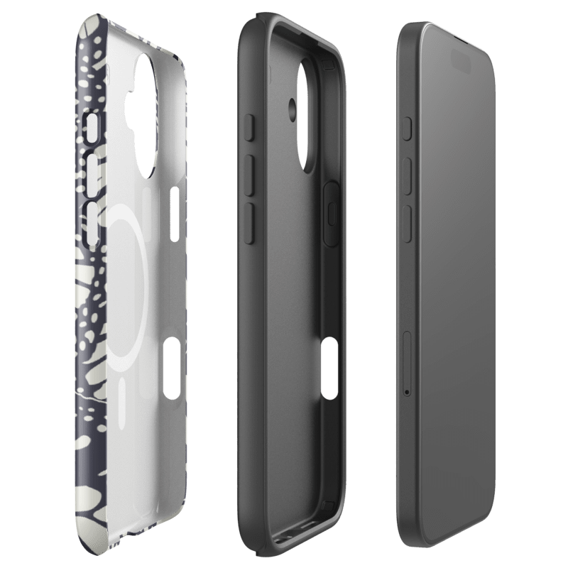 Wild Root Cases - Black & White Monarch Butterfly iPhone Case