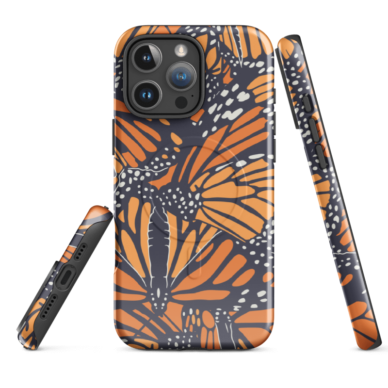 Butterfly iPhone Cases - Elegant Monarch Butterfly Designs | Wild Root Cases