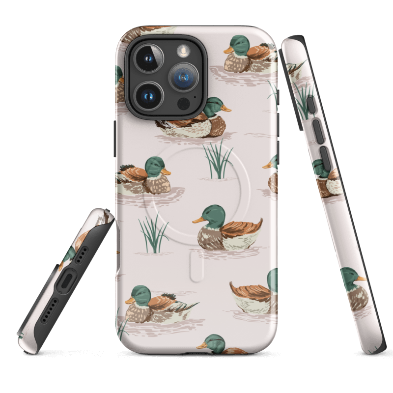 Wild Root Cases | Mallard Duck Phone Case – Nature-Inspired Wildlife Art for iPhone